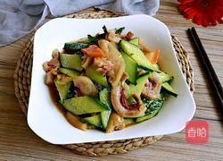 猪头肉炒黄瓜的做法图解8