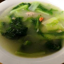 小白菜排骨汤的做法[图]