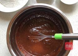 巧克力果仁小蛋糕的做法图解5