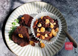 巧克力果仁小蛋糕的做法图解14