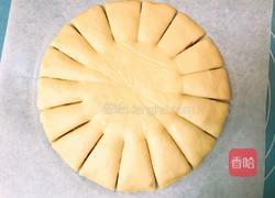 花式豆沙面包—向日葵的做法图解15