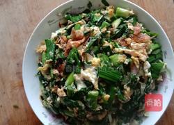蒜苗炒鸡蛋的做法图解7