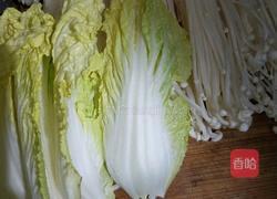 香辣娃娃菜金针菇的做法图解1