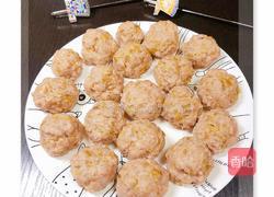 蒸香芹藕丁肉丸的做法图解10
