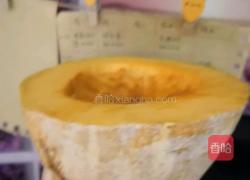 ＃蒸菜＃排毒养颜桃胶南瓜盅的做法图解1