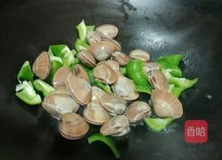 青椒黄蛤的做法图解4