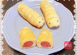 毛毛虫香肠芝士包的做法图解13