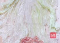 白菜猪肉卷的做法图解8