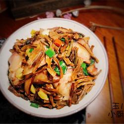 干豆角蒸腊肉的做法[图]