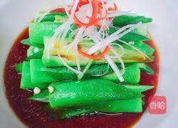 捞汁秋葵的做法图解4