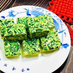 《蒸菜》菠菜蒸鸡蛋的做法[图]