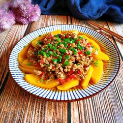 豆豉肉沫蒸南瓜的做法[图]