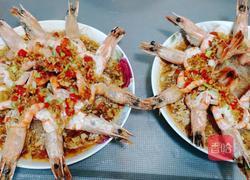 粉丝蒸虾的做法图解4