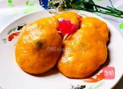 ＃蒸菜＃健康无油蒸南瓜饼的做法图解12