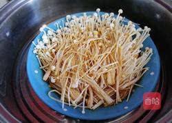 ＃蒸菜＃油泼金针菇的做法图解8
