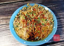 ＃蒸菜＃油泼金针菇的做法图解12