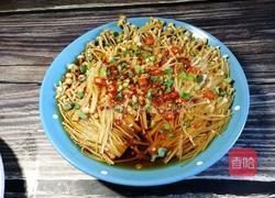 ＃蒸菜＃油泼金针菇的做法图解13