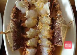 清蒸蒜蓉龙虾的做法图解2