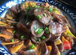 红萝卜蒸香肠的做法图解9