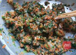 花开四季 蔬菜虾仁蒸饺的做法图解5