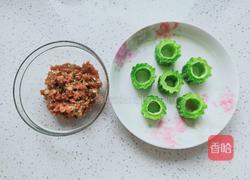 苦瓜酿肉的做法图解2