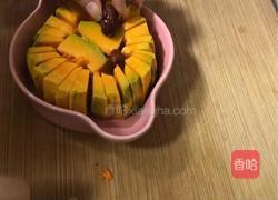 ＃蒸菜＃蜂蜜红枣蒸南瓜的做法图解5