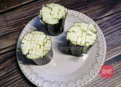 ＃蒸菜＃菊花茄子的做法图解4