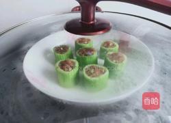 丝瓜酿肉的做法图解5