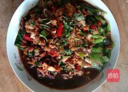 蒜蓉海米小油菜的做法图解5