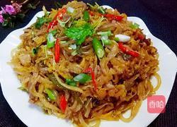 酱香酸菜肉丝粉的做法图解15