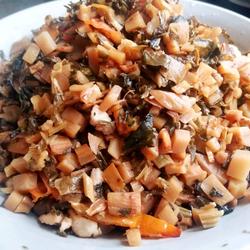 头菜炒肉末的做法[图]
