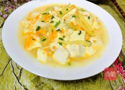 咸蛋黄豆腐的做法图解8