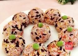 珍珠丸子的做法图解12