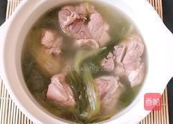 油菜骨头汤的做法图解8