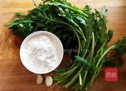 蒸茼蒿的做法图解1