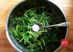 蒸茼蒿的做法图解3