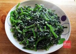 蒸茼蒿的做法图解10