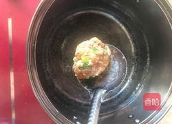 蒸油菜肉丸的做法图解5