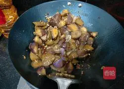 Illustration of how to make fish-flavored minced pork and eggplant 7