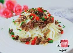 油滋了土豆丝的做法图解1