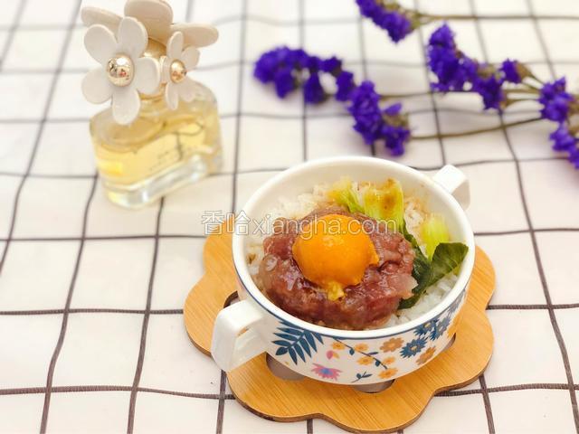 ＃蒸菜＃蛋黄腊肉饼蒸饭