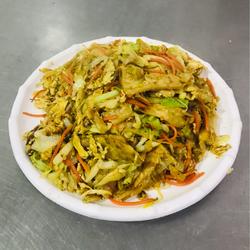 素菜炒饼的做法[图]