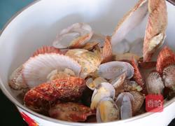 蒸香辣海鲜大拼盘的做法图解6