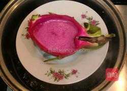 火龙果蒸蛋的做法图解6