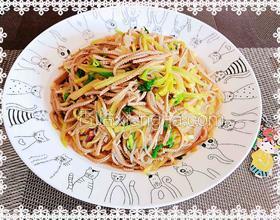 涼拌香芹豆腐絲