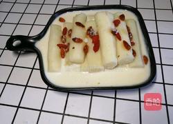 ＃蒸菜＃牛奶蒸山药的做法图解8