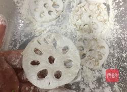 煎封酿藕片的做法图解9