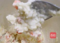 ＃蒸菜＃马铃薯泥酿鹌鹑蛋的做法图解2