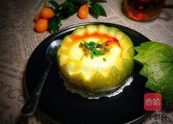 南瓜鸡蛋盅的做法图解7