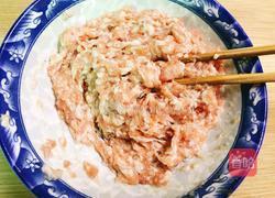 咸蛋黄蒸肉饼的做法图解4